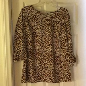Junarose animal print top